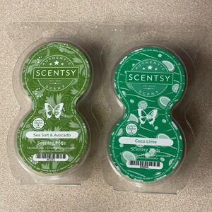 Scentsy Green Scent Pods Duo